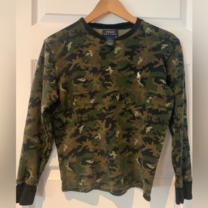 Ralph Lauren Polo camo long sleeve boys